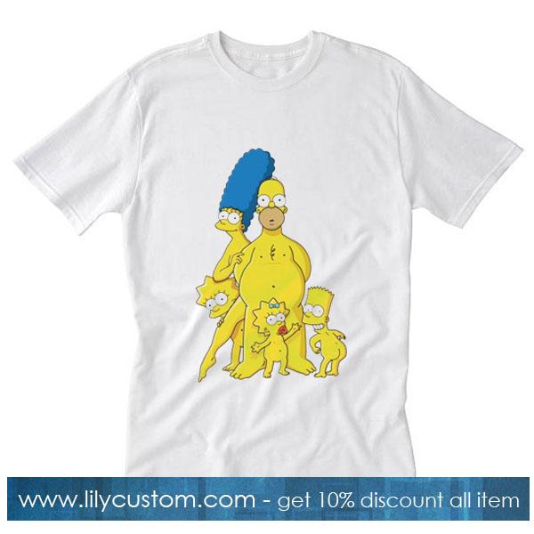 Naked Simpsons T-Shirt