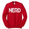 Nerd Red Sweatshirt   SU