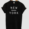 New manhattan york t shirt