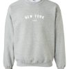 New york 199x gray sweatshirt