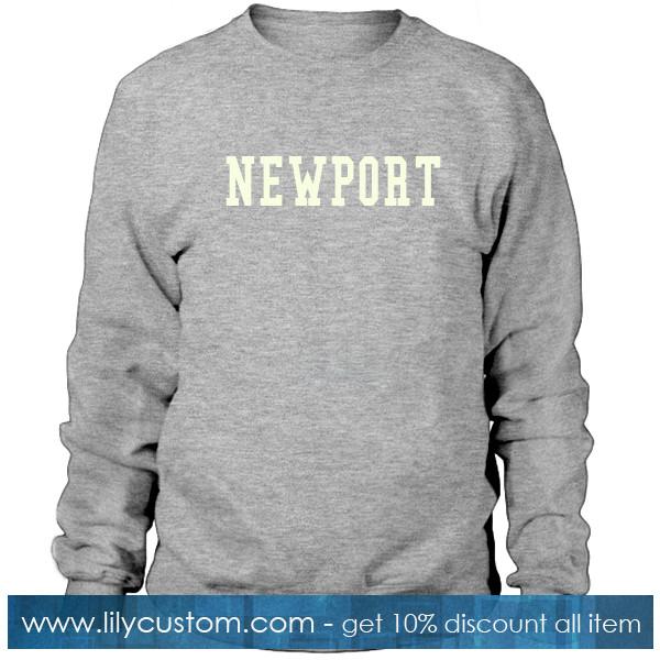 Newport Font Sweatshirt