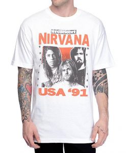 Nirvana 1991 Tour T-Shirt  SU