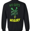 No guts no glory sweatshirt back
