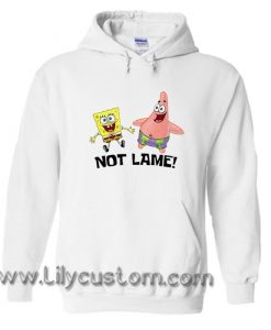 Not lame Spongebob and Patrick Hoodie (LIM)
