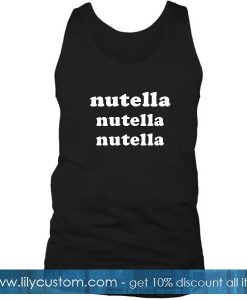 Nutella Font Tank Top