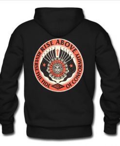 Obey Reverse The Tide Hoodie back