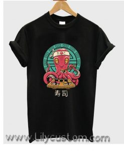 Octo Sushi Bar  T Shirt (LIM)