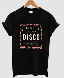 Panic! At The Disco Floral Muscle Tshirt  SU