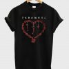 Paramore key heart T Shirt