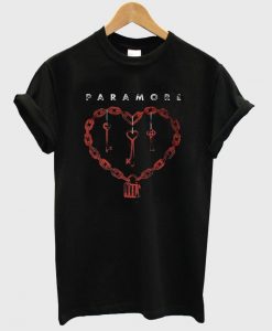 Paramore key heart T Shirt