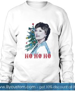 Parody Sweatshirt Blanche HO HO HO
