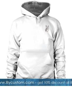 Peace Hand Hoodie