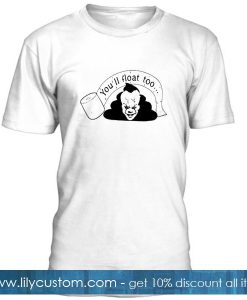 Pennywise Youll Float Too T Shirt
