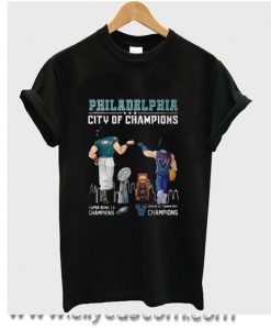 Philadelphia City of Champions Goku and Vegeta T Shirt (LIM)
