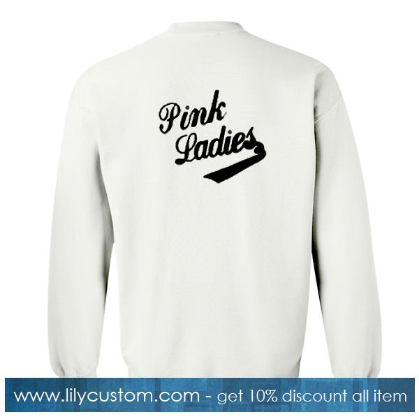 Pink Ladies Sweatshirt Back