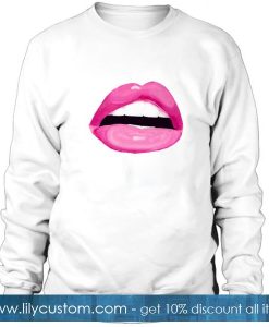 Pink Lips Sweatshirt