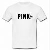 Pink palm t shirt