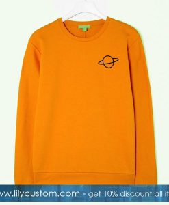 Planet Print Sweatshirt