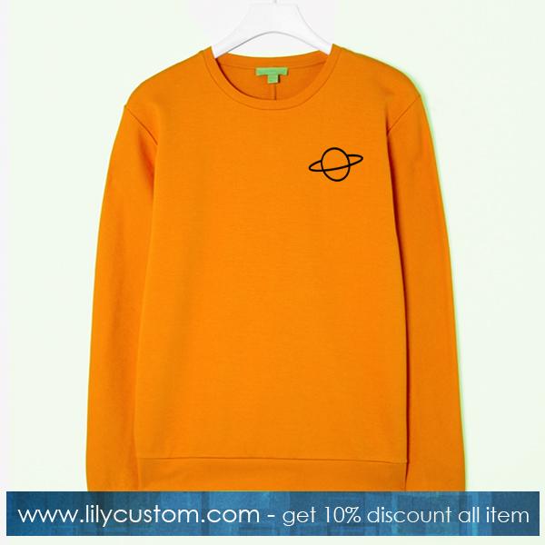Planet Print Sweatshirt