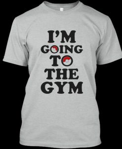 Pokemon gym tshirt