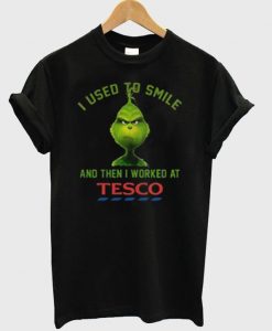 Premium I used to smile and then i worked at Tesco T shirt  SU
