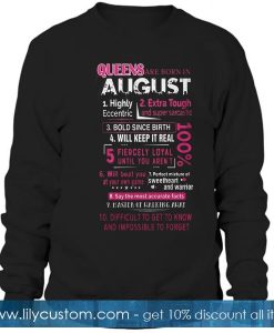 Queens are born Sweatshirt
