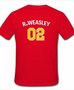 R.weasley 02 t shirt back