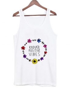 Radiate Positive Vibes tanktop