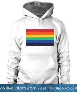 Rainbow Line Hoodie