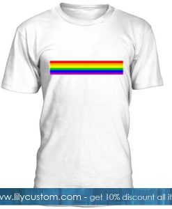 Rainbow Line T Shirt