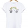 Rainbow Skeleton Hands T-Shirt  SU