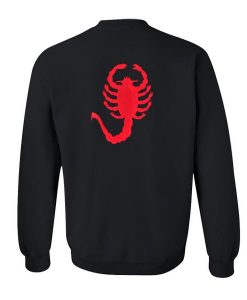 Red Scorpion Sweatshirt Back