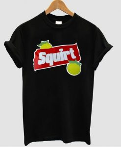 Retro green squirt tshirt