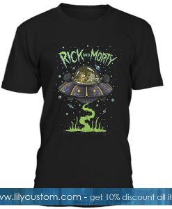 Rick and Morty Ship Dumping T Shirt