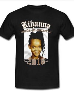 Rihanna Made In America 2016 t shirt