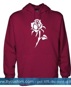 Rose Flower Hoodie