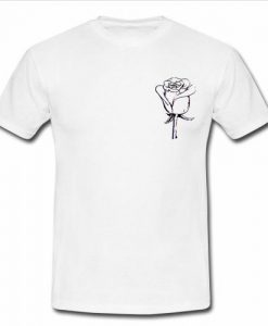 Rose sketch T Shirt