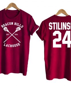 Teen Wolf shirt beacon hills tshirt STILINSKI 24 Tshirt