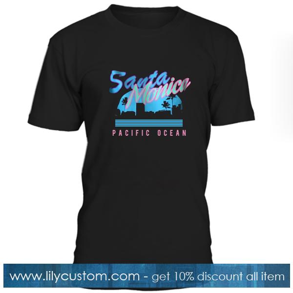Santa Monica Pacific Ocean T Shirt