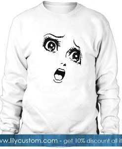 Scare Face Anime Vampire Slayers Sweatshirt