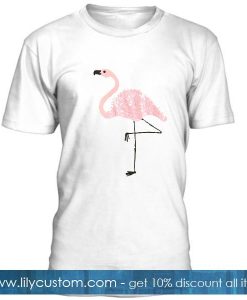 Sequin flamingo Tshirt