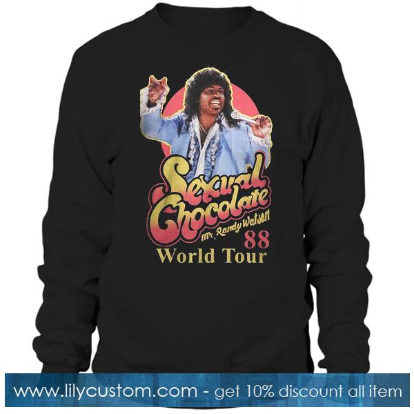 Sexual Chocolate Randy Watson Eddy Murphy 1988 World Tour Sweatshirt