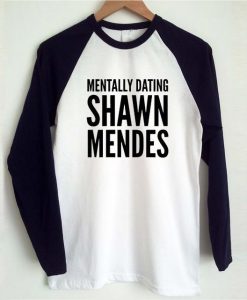 Shawn Mendes raglan longsleeve