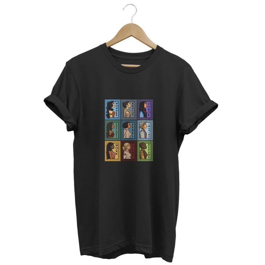 She Series Collage T-shirt   SU