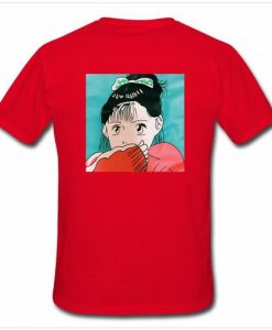 Shy Girl t shirt Back