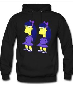 Simpsons Twin Girls hoodie