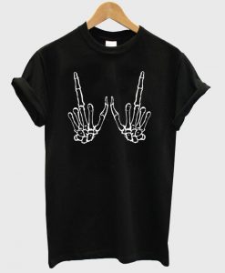 Skeleton Two Hands shirt