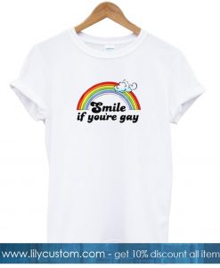 Smile If You're Gay T-shirt