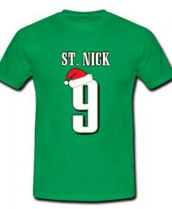 St  Nick Foles  9 T Shirt  SU