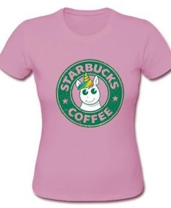 Starbuck Unicorn Coffee t shirt